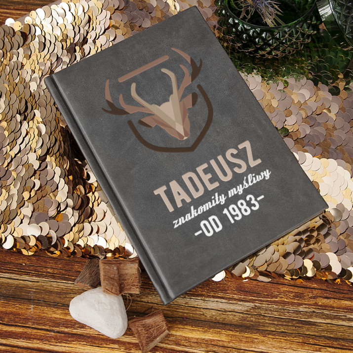 Znakomity myśliwy - notatnik A5 z nadrukiem